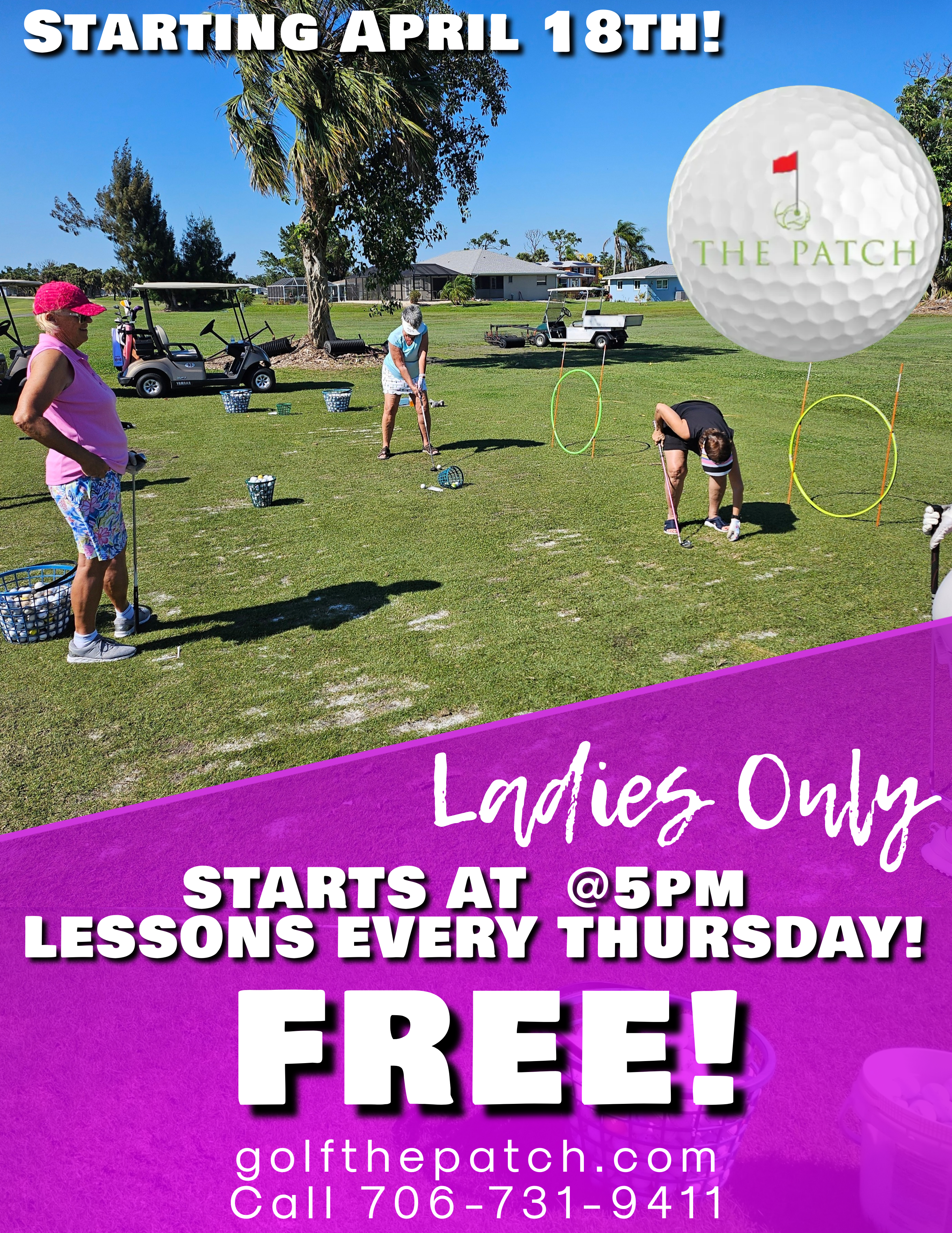 LADIES LESSONS EVERY THURSDAY FREE image
