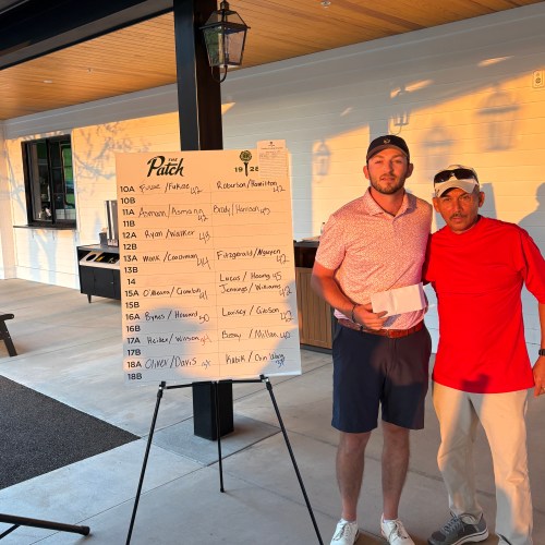 Patch Golf Association Beat the Pro Shamble